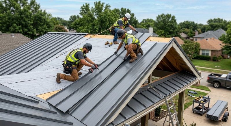 Aluminum Roof Replacement