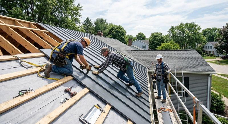 Aluminum Roof Replacement