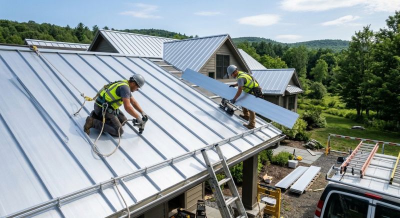 Aluminum Roof Replacement