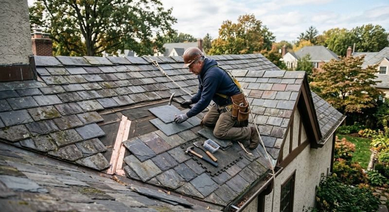 Common Slate Roofing Repairs