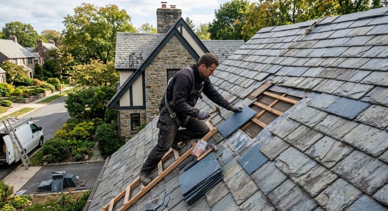 Common Slate Roofing Repairs
