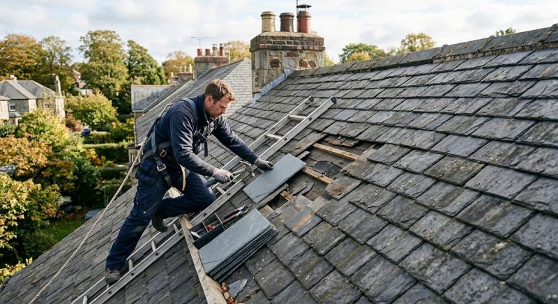 Common Slate Roofing Repairs