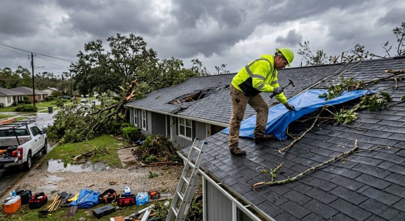 How Storm Damage Can Compromise Structural Roof Integrity