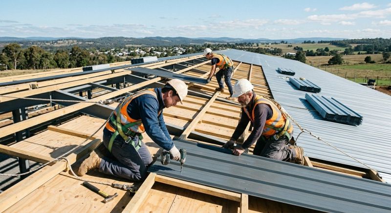 Metal Roof Installation