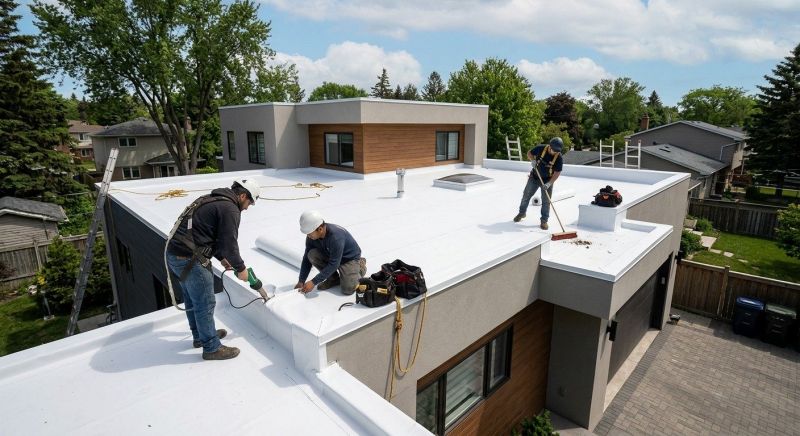 Roof Flashing Installation