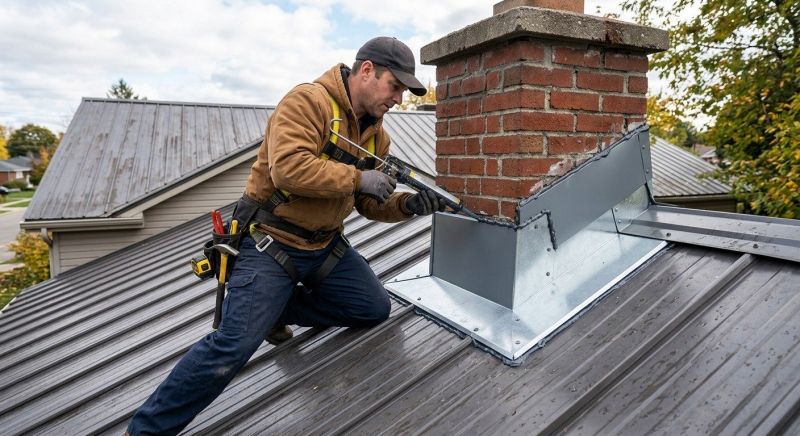 Roof Flashing Installation