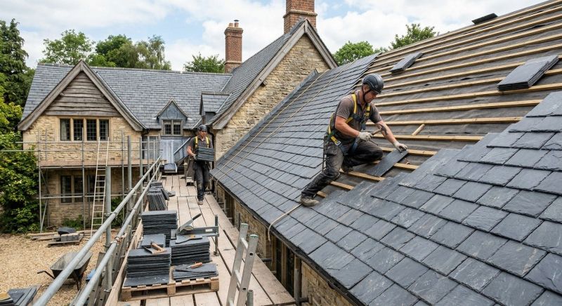 Slate Roofing Service