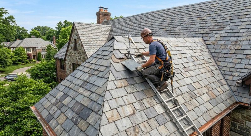 Slate Roofing Service