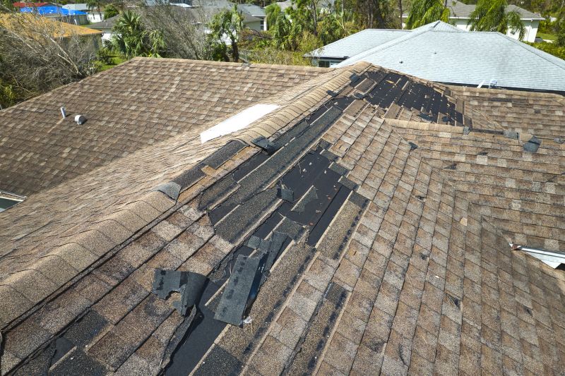 Storm Damaged Roof Repair