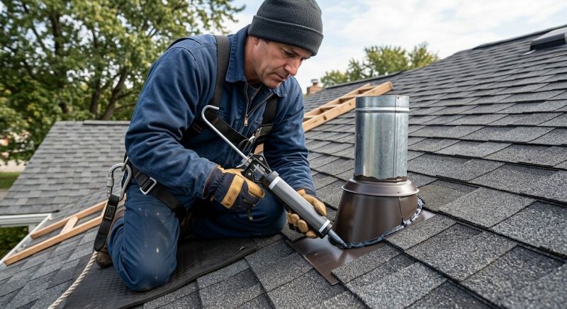 When Roof Flashing Needs Replacement Instead Of Repair